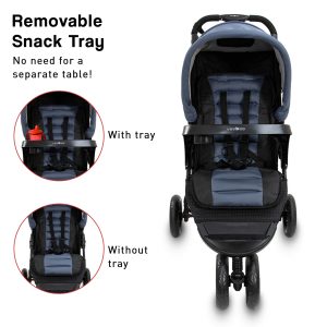 Veebee 3-Wheel Navigator Stroller