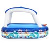 Kids Play Pools Above Ground Inflatable Swimming Pool Canopy Sunshade