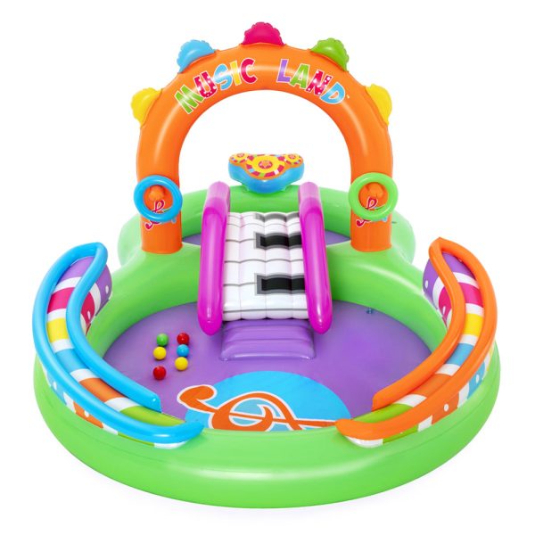 Inflatable Swimming Play Pool Kids Above Ground Kid Game Toy 3 People