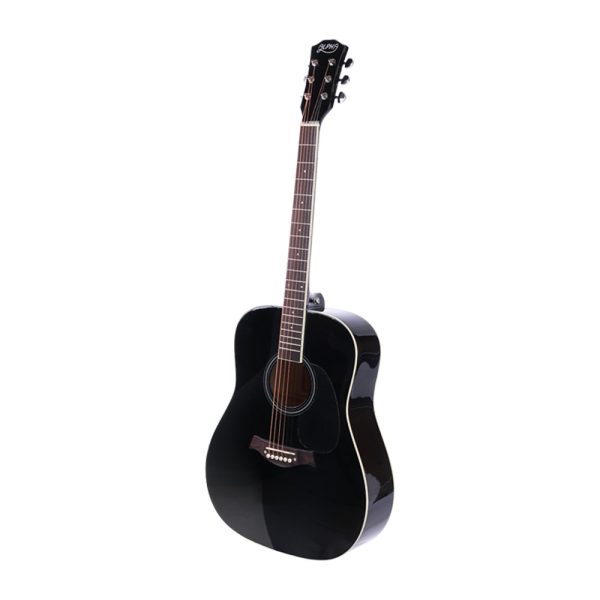 ALPHA 41 Inch Wooden Acoustic Guitar – 41″ Black