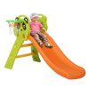 Keezi Kids Slide with Basketball Hoop Outdoor Indoor Playground Toddler Play – Orange