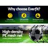 Everfit Portable Soccer Football Goal Net Kids Outdoor Training Sports – 240x185x86 cm