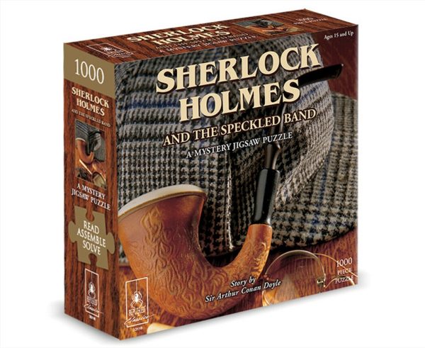Puzzle With Book – 1000 Piece Puzzle – Sherlock Holmes