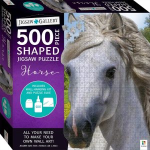 Horse 500 Piece Shaped Jigsaw Puzzle