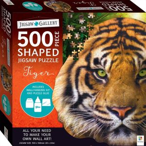 Tiger 500 Piece Shaped Jigsaw Puzzle