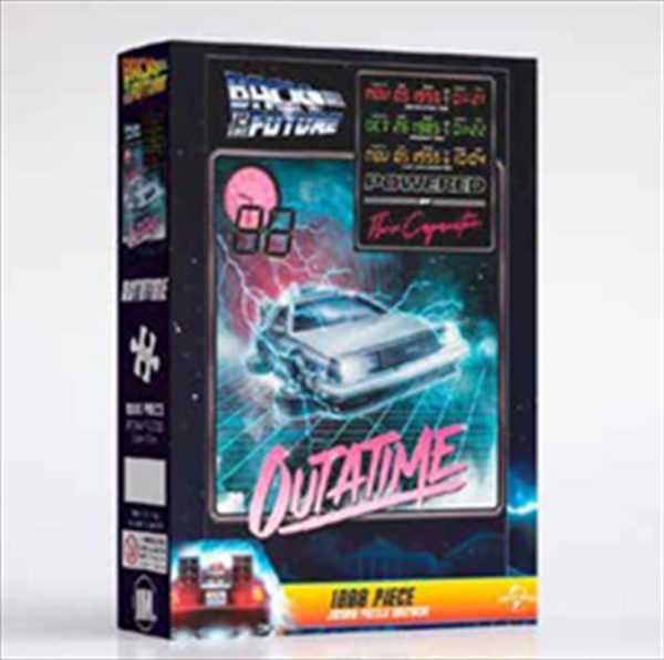 Outatime – Back To The Future 1000 Piece Puzzle