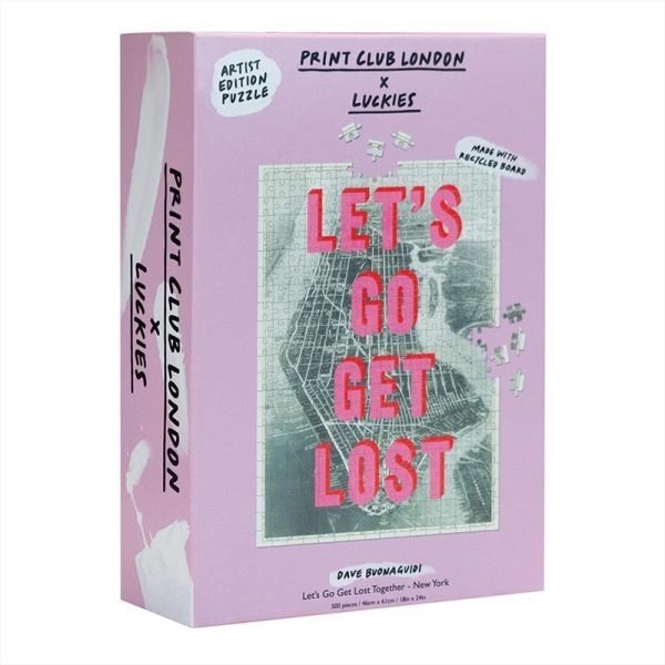 Let’s Go Get Lost 500 Piece Puzzle