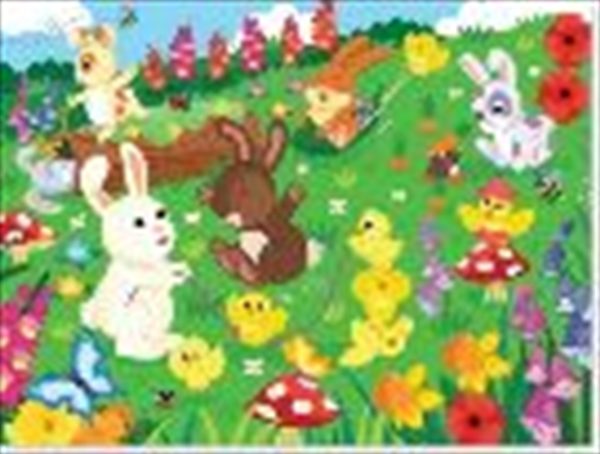 Springtime Bunnies 45 Piece Puzzle
