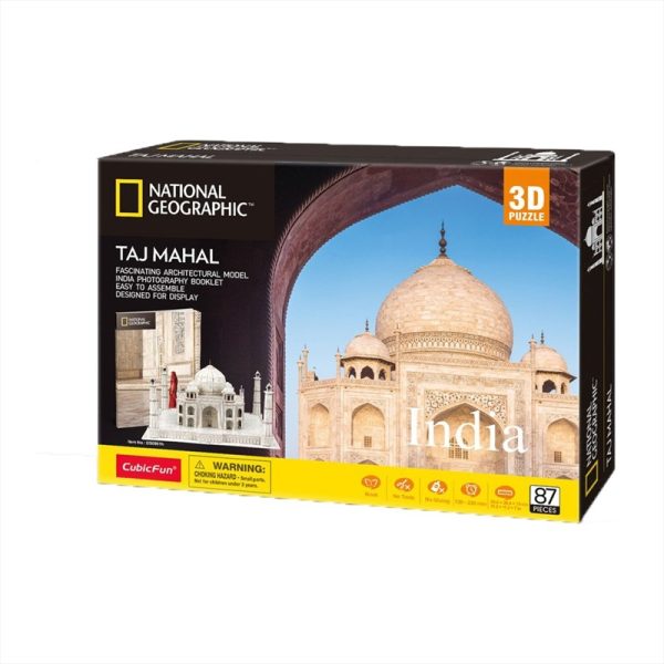 National Geographic – India Taj Mahal 3D Puzzle 87 Piece