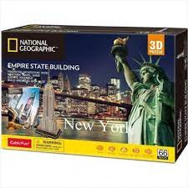 National Geographic – New York Empire State Building Puzzle  66 Piece