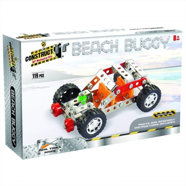 Construct It! – Beach Buggy 119-Piece Metal Building Set