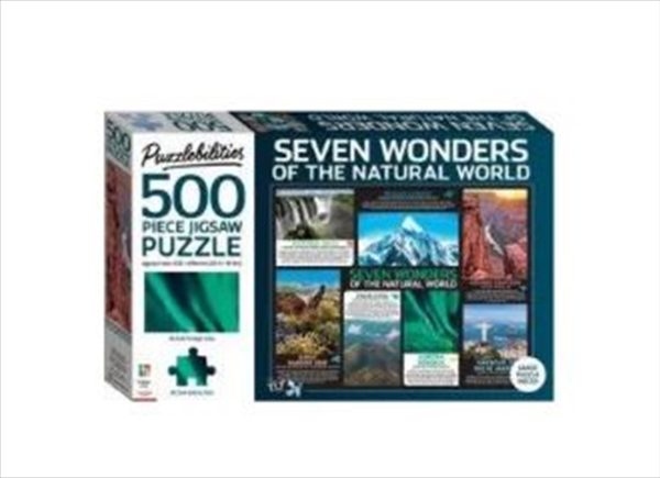 Seven Wonders Of The Natural World 500 Piece Puzzle