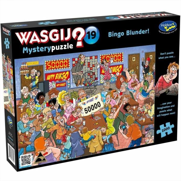 Wasgij  Puzzle 1000 Piece – Mystery 19 – Bingo Blunder