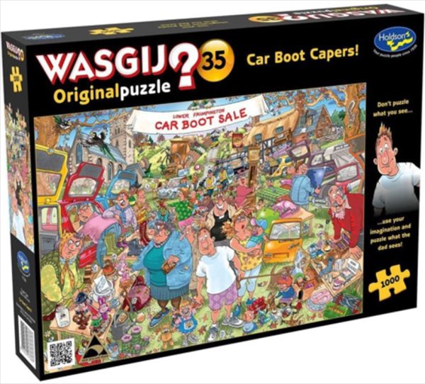Wasgij Puzzle 1000 Piece – Original 35 – Car Boot Capers