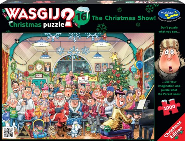 Wasgij 1000 Piece Puzzle – Xmas 16 The Christmas Show