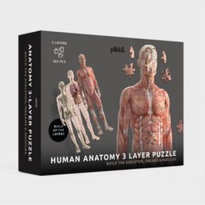 Human Anatomy 3 Layer Puzzle