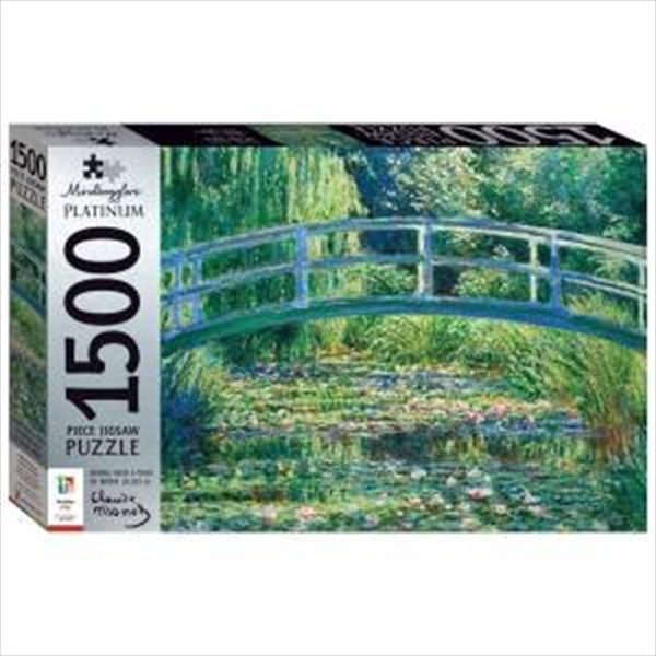 Bridge Over A Pond Of Water 500 Piece Puzzle