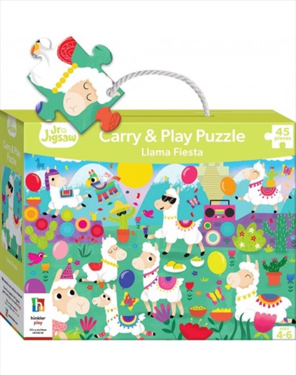 Llama Fiesta Junior Jigsaw Puzzle