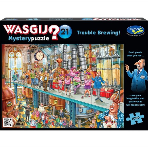 Wasgij 1000 Piece Puzzle – Mystery Trouble Brewing