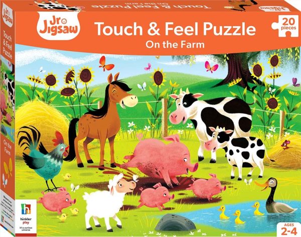 Junior Jigsaw Touch and Feel: On the Farm