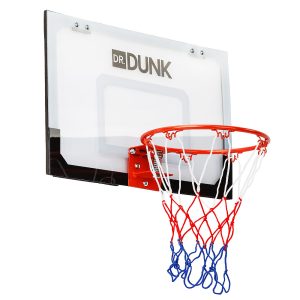 Dr.Dunk Indoor Mini Basketball Hoop Ring Backboard Kit Door Mounted Mount Kid Set