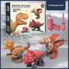 Disassemble Blocks Jurassic Dinosaurs Building Blocks Toys Battery Drill Tyrannosaurus Rex Wyvern Velociraptor Stegosaurus – 3