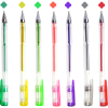 Glitter Gel Pens (100 pack) with 2.5X More Ink – Craft, Kids & Adult Colouring
