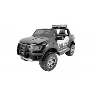 12V Ford Raptor Police Electric Ride On - Black
