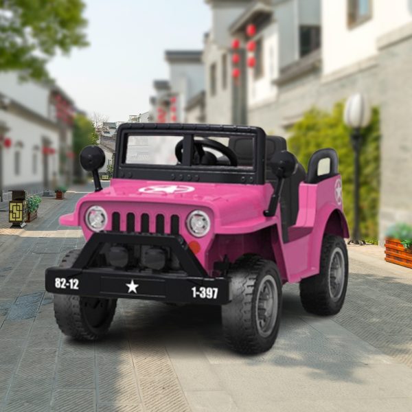 Go Skitz Sarge 12V Electric Ride On – Pink