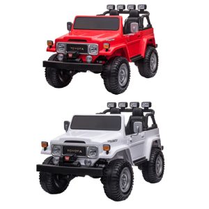 Licensed Toyota FJ-40 Electric Kids Ride On Car by Kahuna