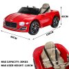 Kids Ride On Car 12V Battery Bentley Licensed Electric Toy Remote Control Motor – Red