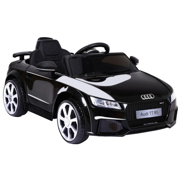 Kids Ride On Car 12V Battery Audi Licensed Electric Toy Remote Control Motor – Black