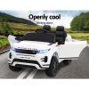 Kids Ride On Car Licensed Land Rover 12V Electric Car Toys Battery Remote – White