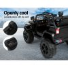 Kids Ride On Car Electric 12V Car Toys Jeep Battery Remote Control – Black
