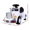 Ride On Cars Kids Electric Toys Car Battery Truck Childrens Motorbike Toy Rigo – White