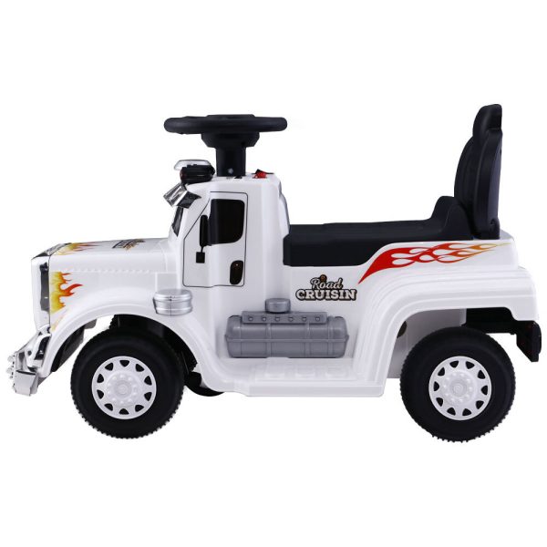 Ride On Cars Kids Electric Toys Car Battery Truck Childrens Motorbike Toy Rigo – White