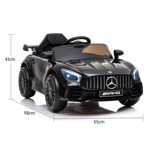 Mercedes Benz Licensed Kids Electric Ride On Car Remote Control – Black