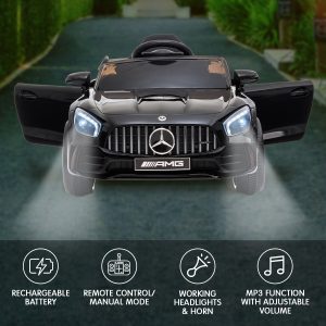 Mercedes Benz Licensed Kids Electric Ride On Car Remote Control