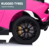 Lamborghini Performante Kids Electric Ride On Car Remote Control – Pink