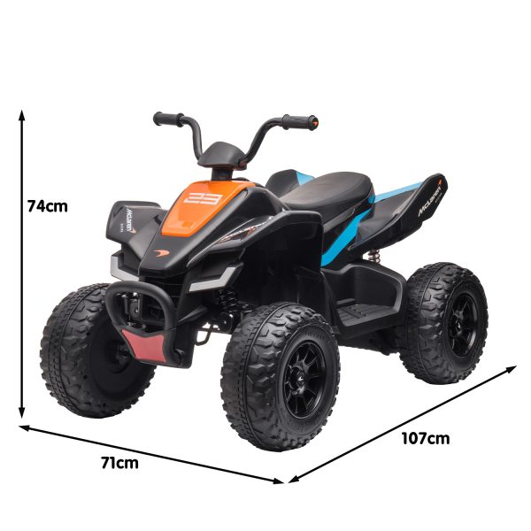 MCL35 McLaren Ride On Electric Quad Bike – Black