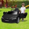 Audi Sport Licensed Kids Electric Ride On Car Remote Control – Black