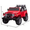 Licensed Toyota FJ40 Electric Kids Ride On Car by Kahuna – Red