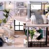 Dollhouse Miniature with Furniture Kit Plus Dust Proof and Music Movement – Cozy time