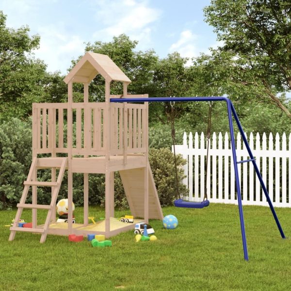 Outdoor Playset Solid Wood – Solid Pinewood