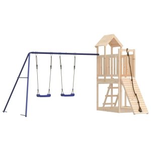 Outdoor Playset Solid Wood