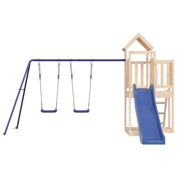 Outdoor Playset Solid Wood – Solid Pinewood