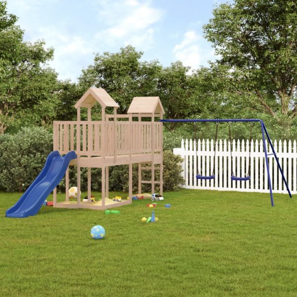 Outdoor Playset Solid Wood – Solid Pinewood