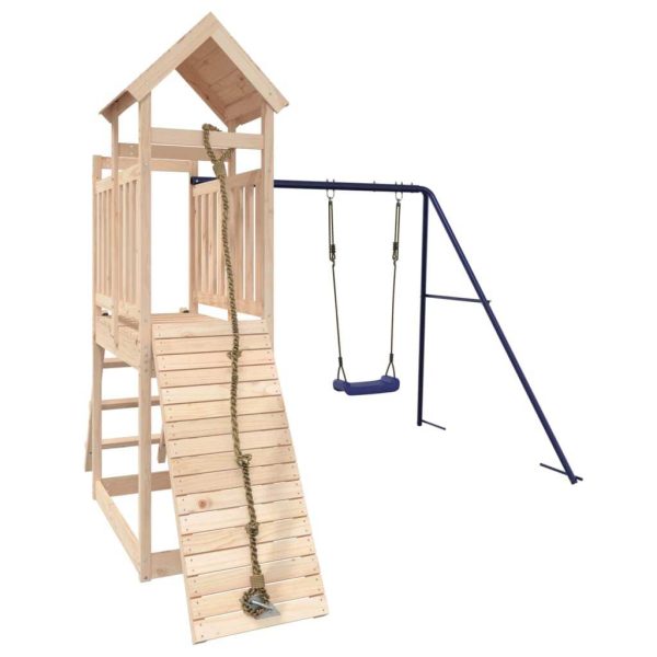 Outdoor Playset Solid Wood – Solid Pinewood