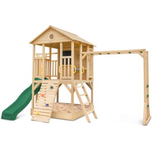 Kids Kingston Cubby House with 2.2m Slide