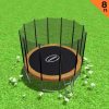 Kahuna 8Ft Outdoor Round Trampoline for Kids and Children suited for Fitness, Exercise, Gy